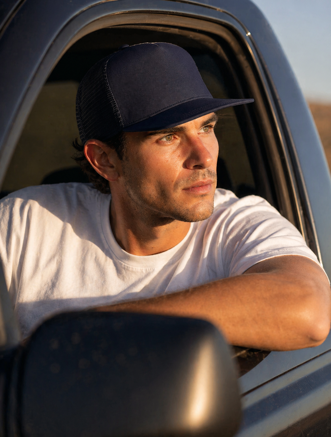 1108-AS 1108-AS-1 AS Trucker Cap front product image