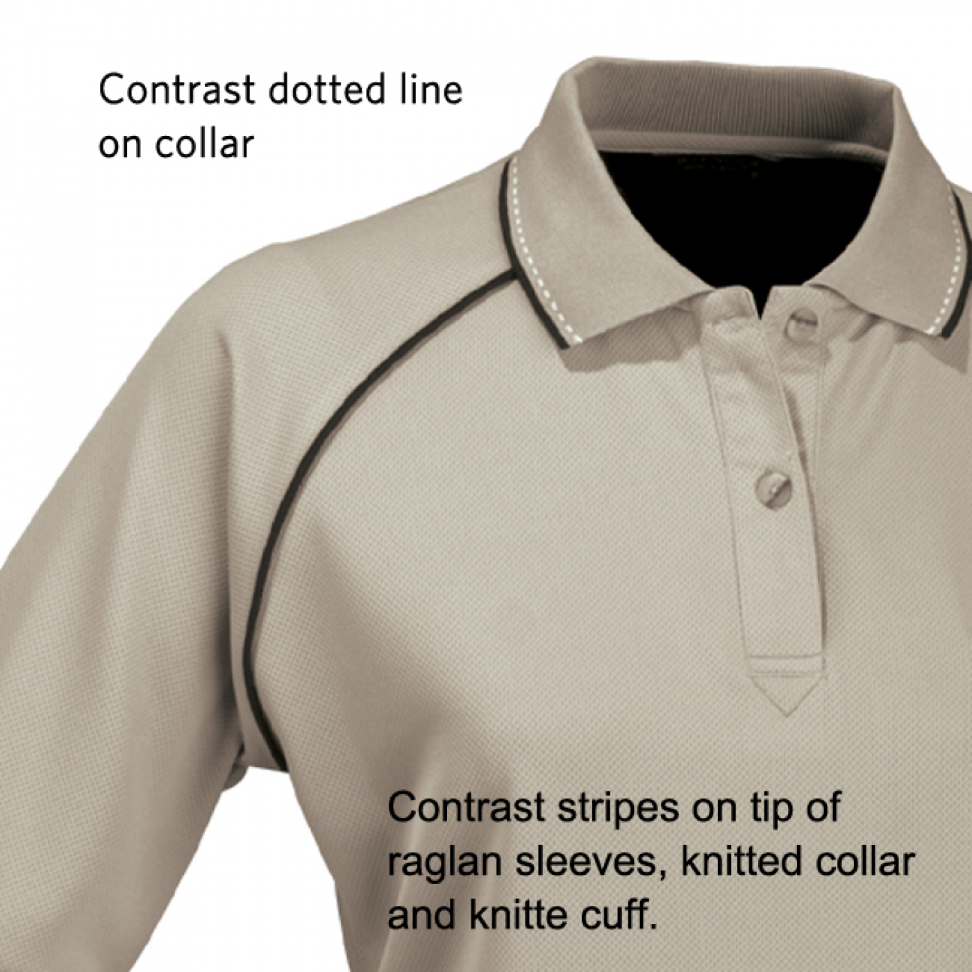 Ladies Cool Dry LS Polo