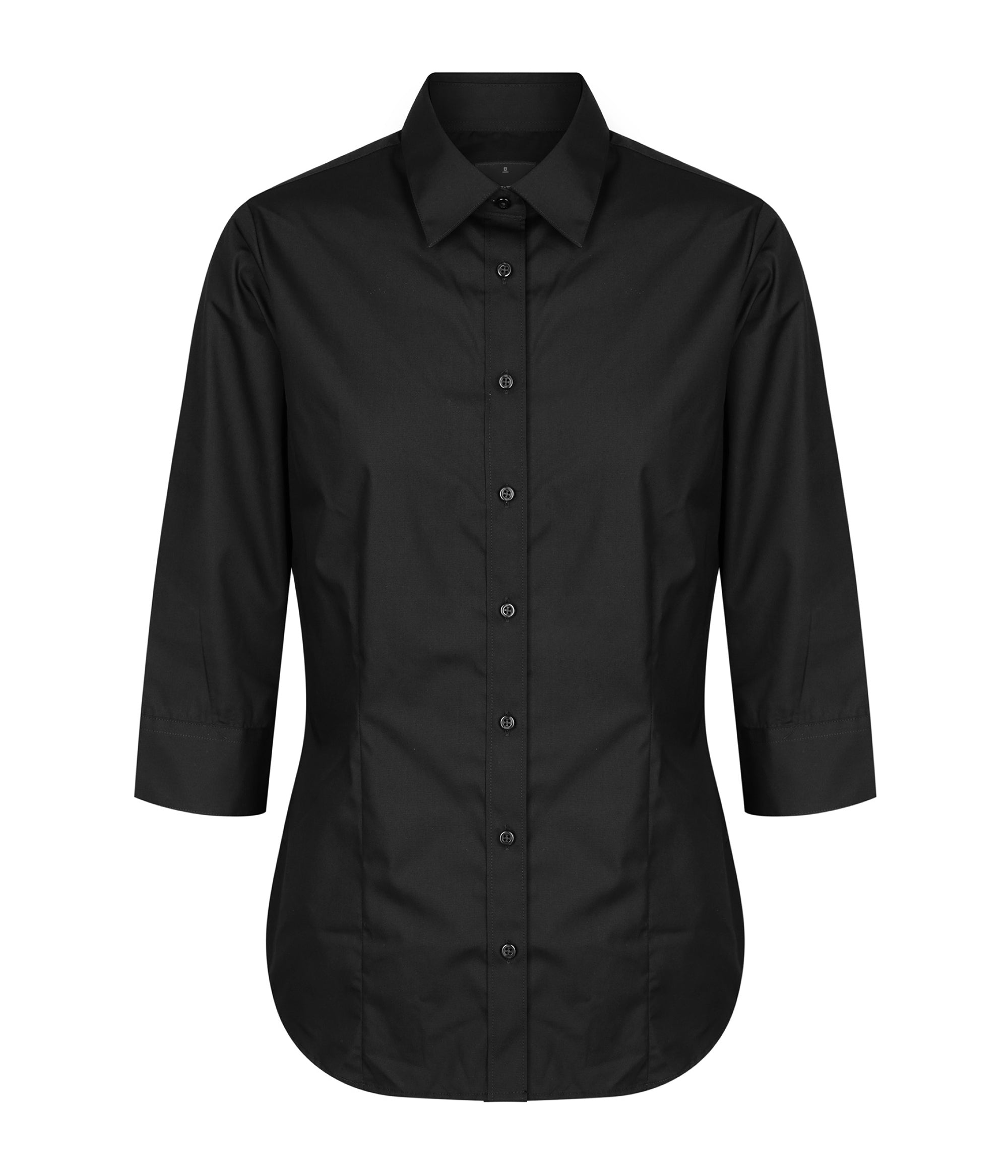 Nicholson Tailored Fit Premium Poplin 3Q Shirt