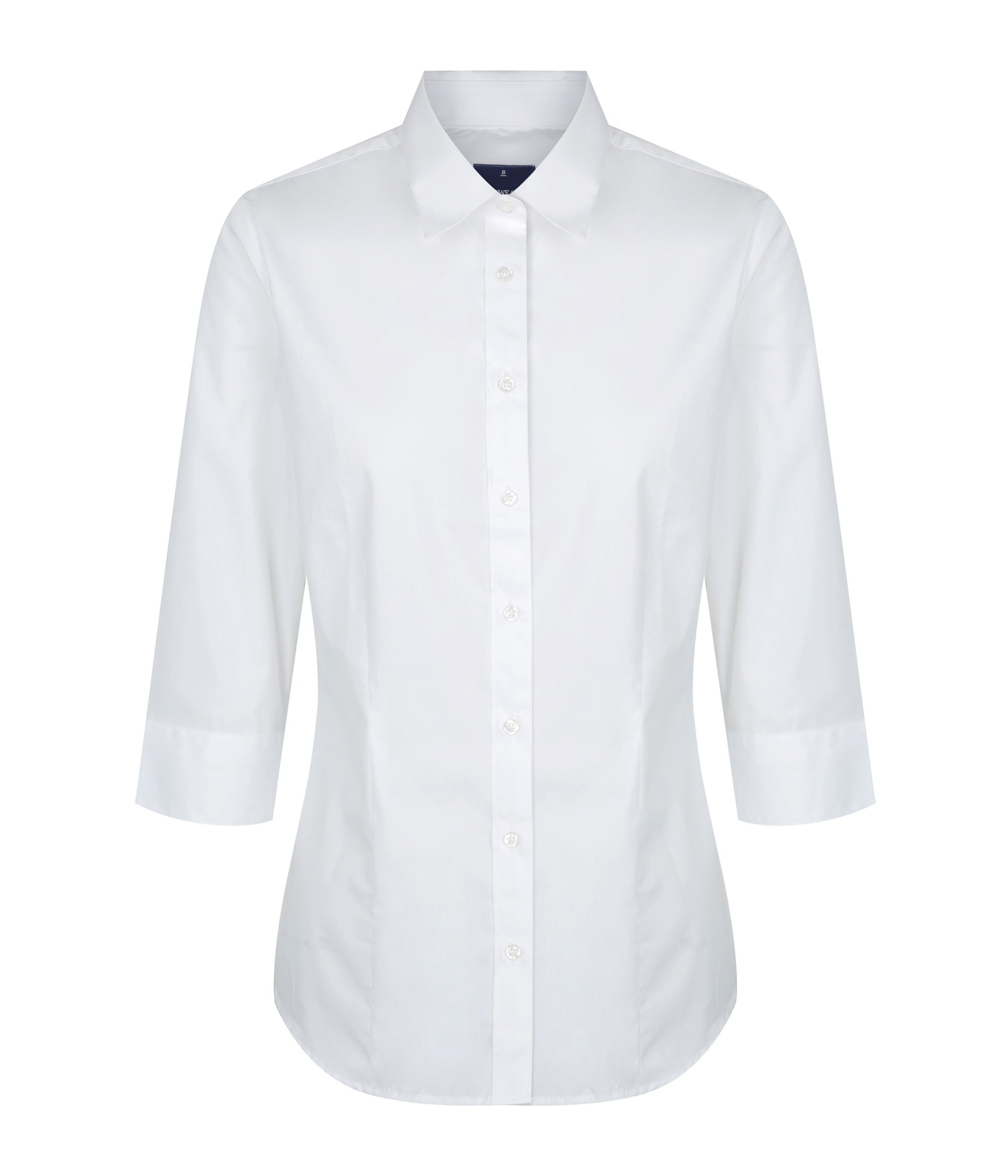 Nicholson Tailored Fit Premium Poplin 3Q Shirt