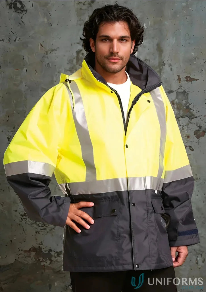 Winning Spirit SW20A 3in1 Rainproof Safety Jacket front product image