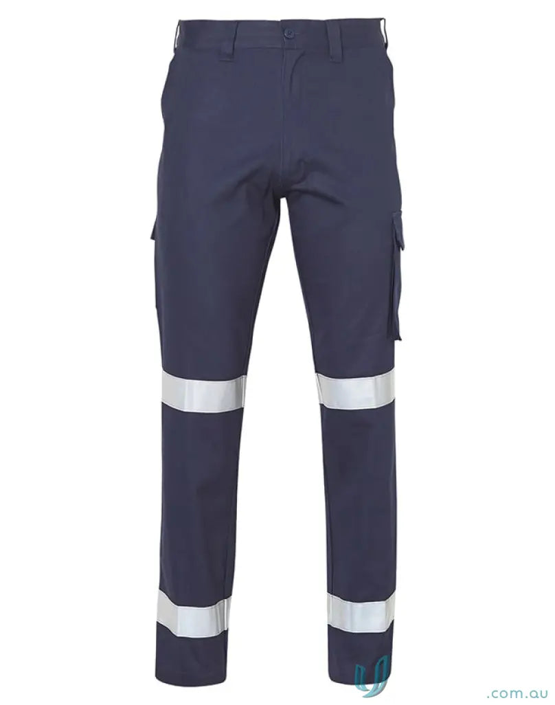 Winning Spirit WP13HV-ES 3M Taped Drill LONG Pants in Navy