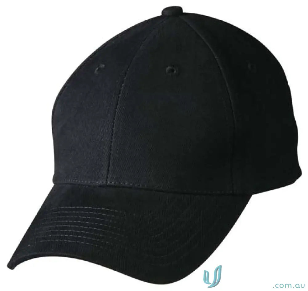 CH01-MOQ100-Black CH01-MOQ50-Black 50 Branded Caps