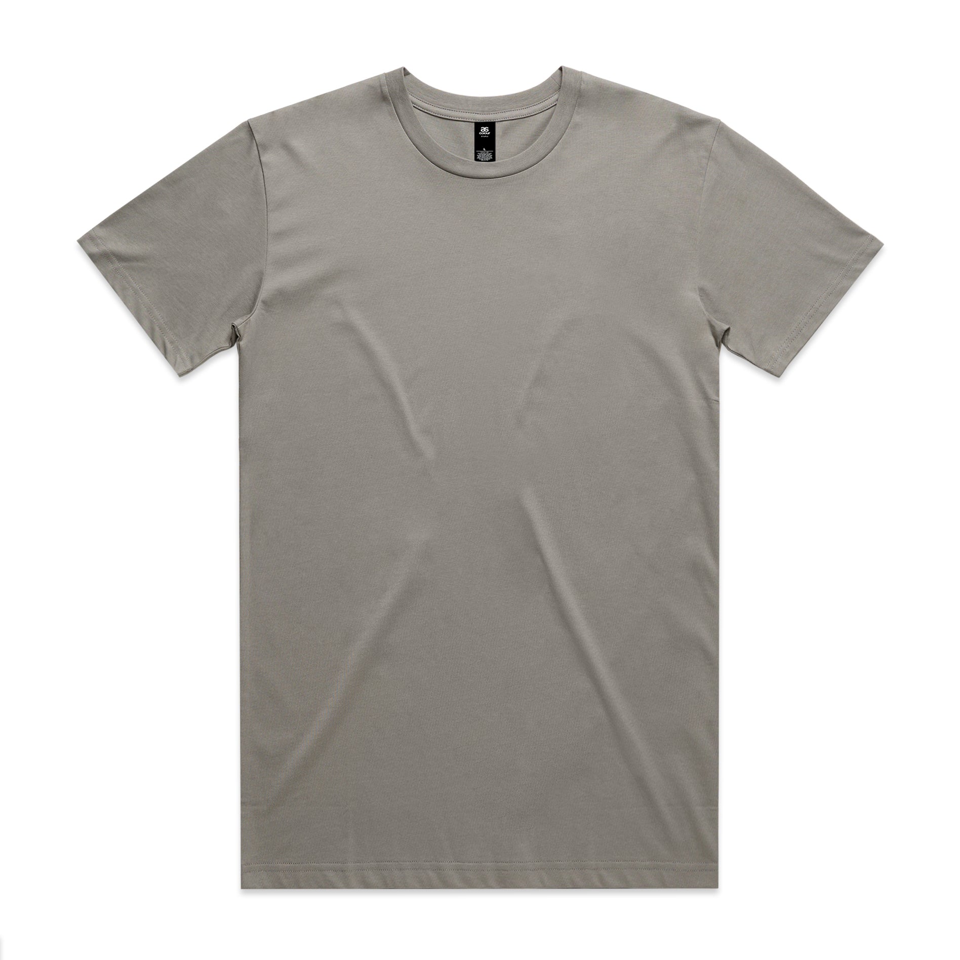 Planett staple tee minimalist gray crew neck t-shirt with lightweight fabric perfect for workwear uniforms and work uniforms