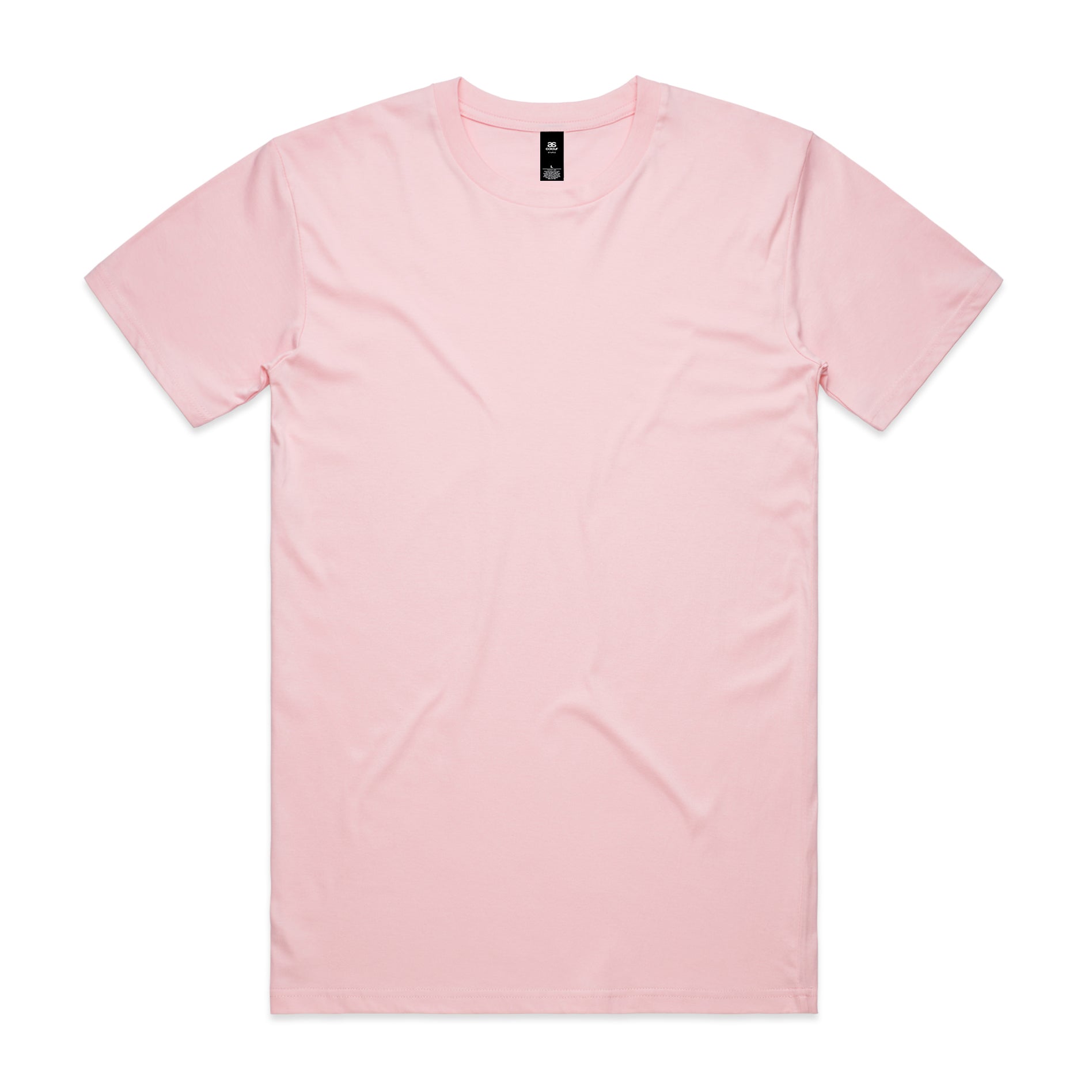 Planett staple tee soft pink short-sleeve cotton crew neck t-shirt ideal for comfortable workwear and uniforms