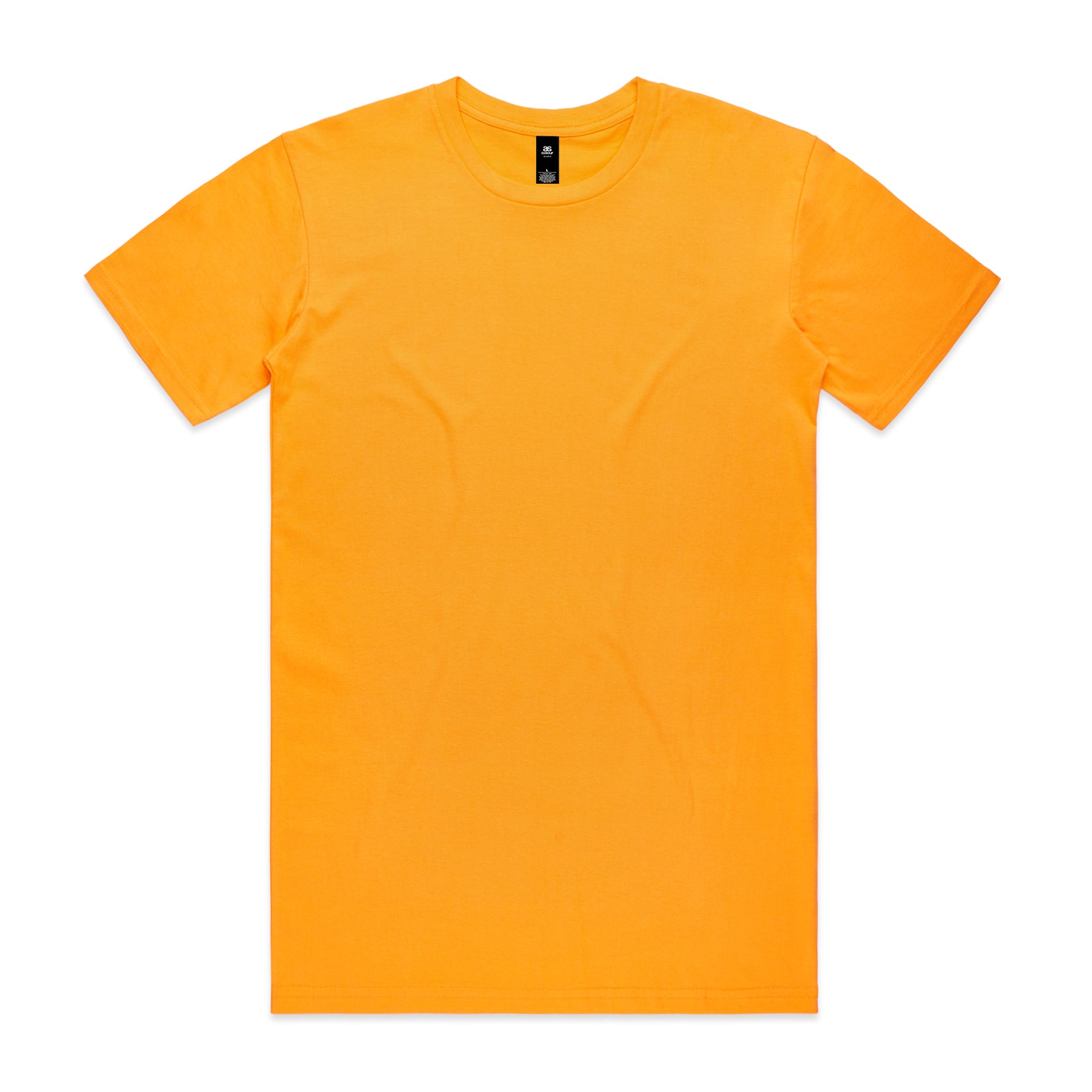 Vibrant orange planett staple tee short-sleeved cotton t-shirt perfect for comfortable work uniforms and casual workwear