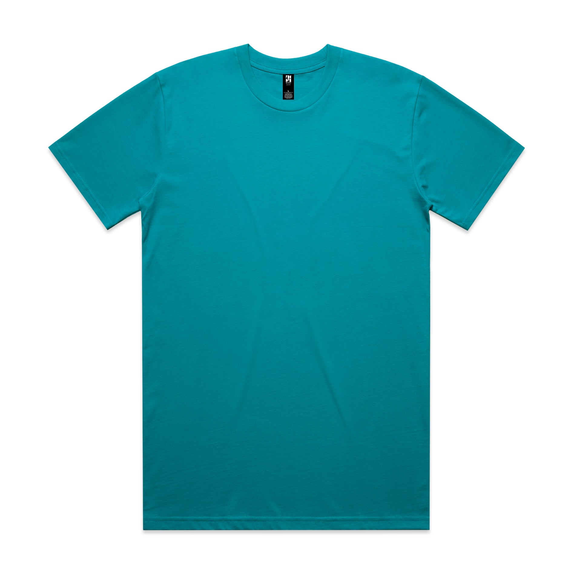 Classic heavyweight t-shirt in teal made of soft cotton perfect for workwear and work uniforms or casual uniforms