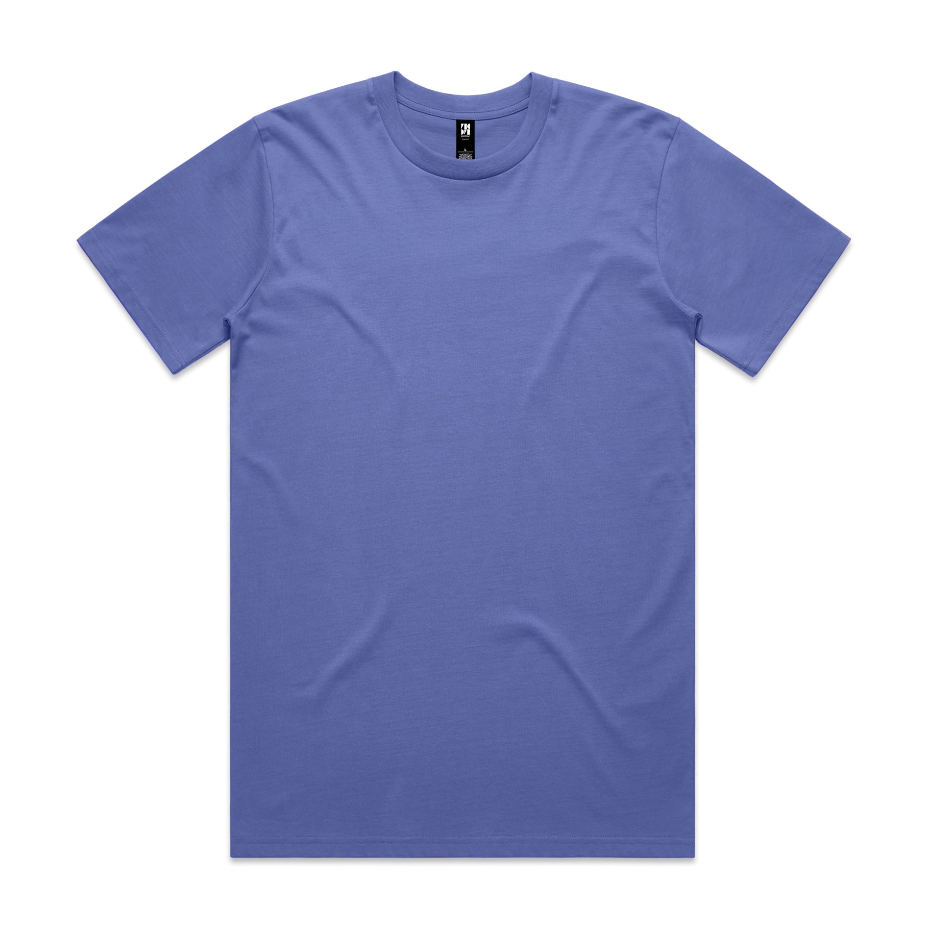 Classic heavyweight t-shirt soft cotton lavender crew neck short sleeves perfect for work uniforms and workwear