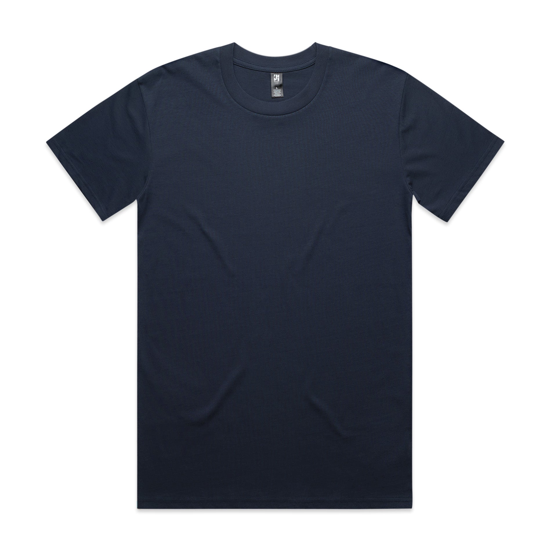 Navy blue classic heavyweight t-shirt in soft cotton perfect for comfortable workwear or casual work uniforms