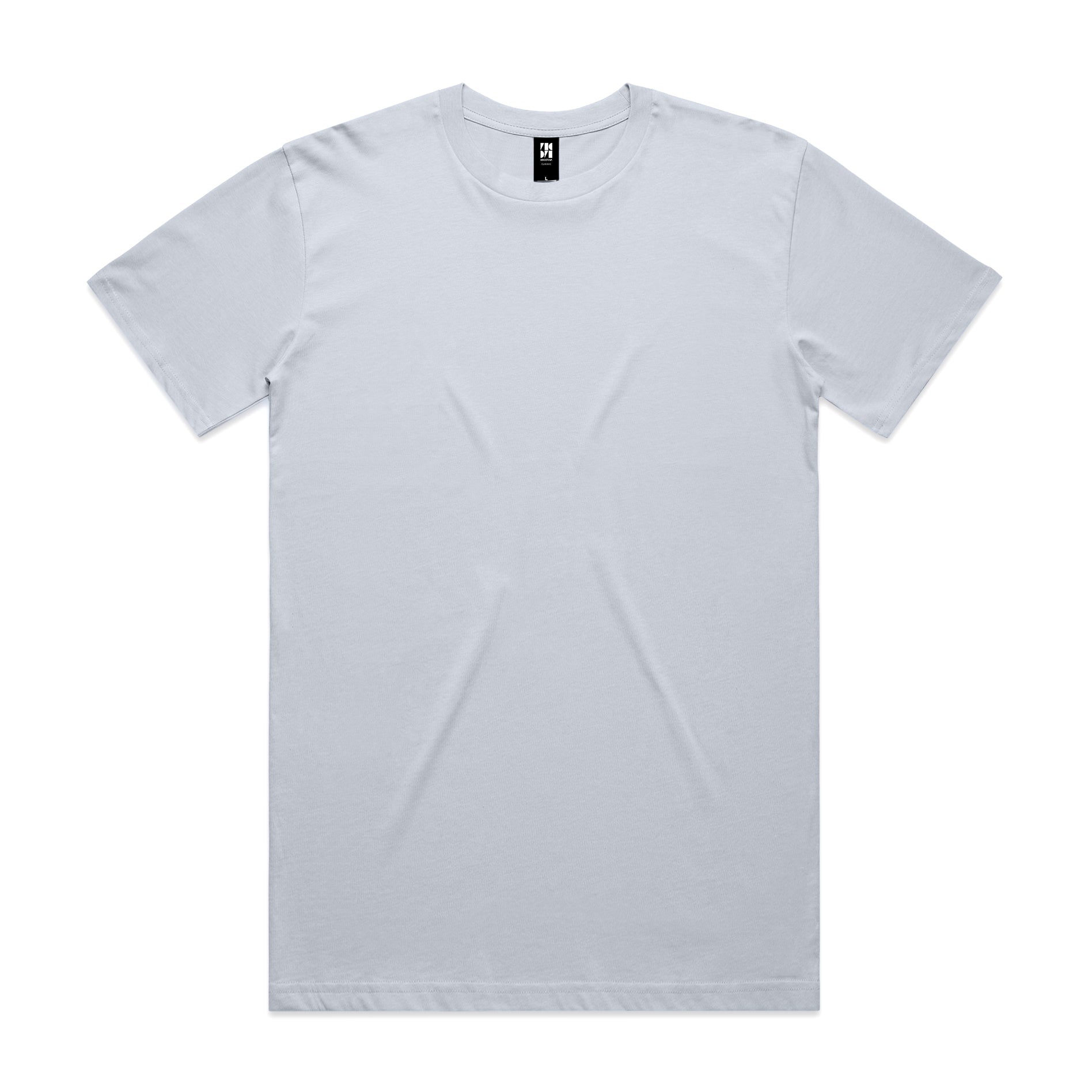 Classic heavyweight white t-shirt with crew neck and subtle texture perfect for work uniforms and workwear