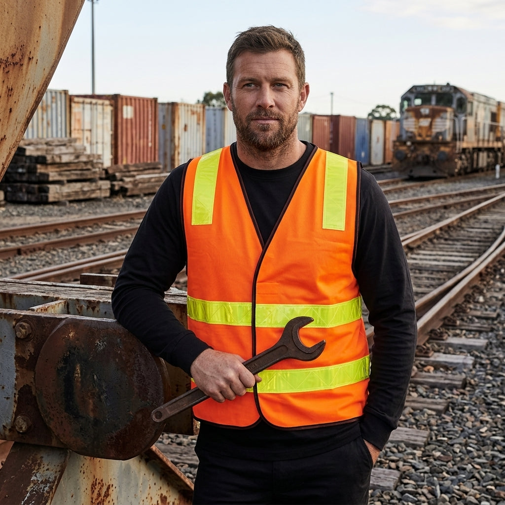 AIW VIC Road Style Safety Vest