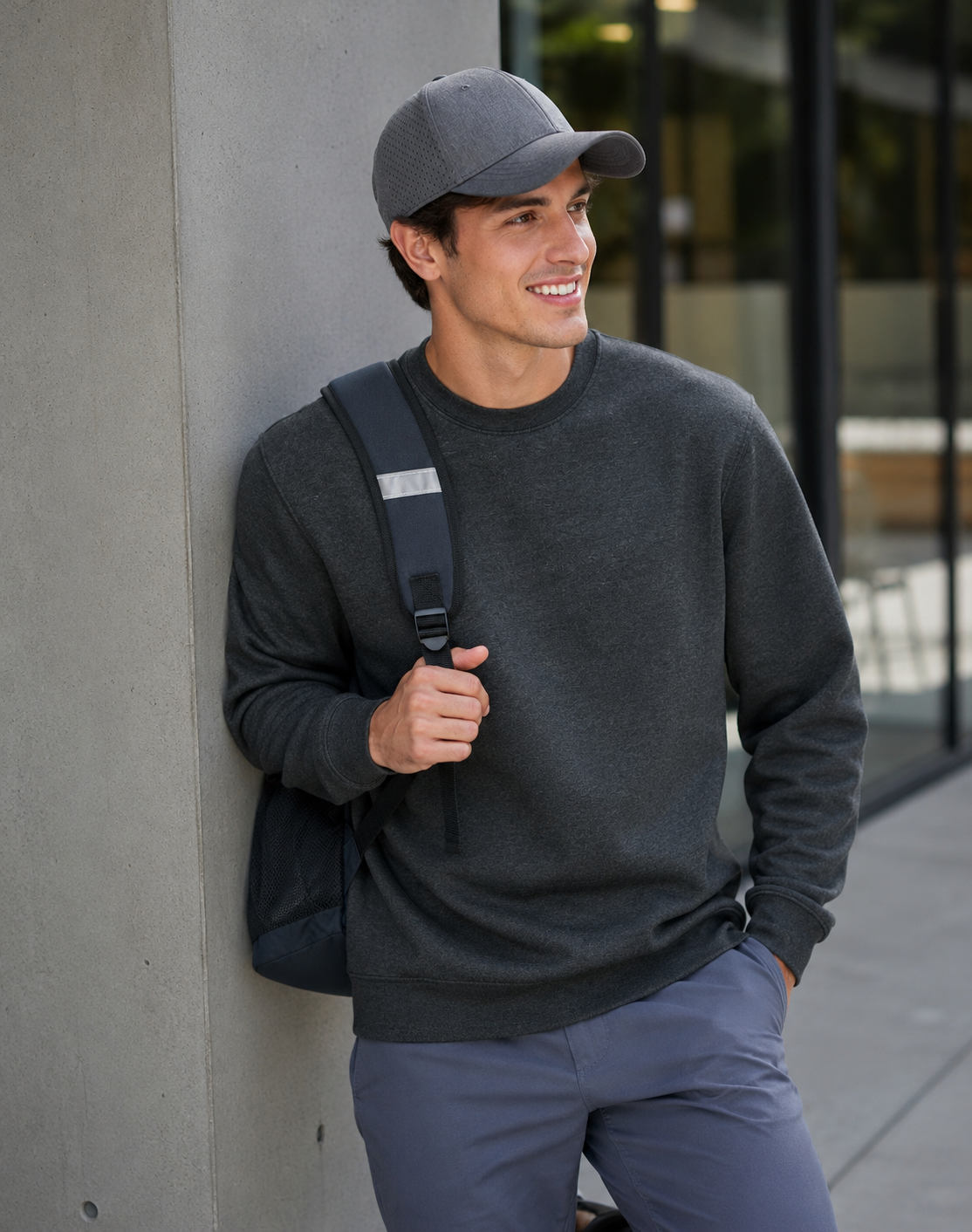 American Style Fleece Sweatshirt