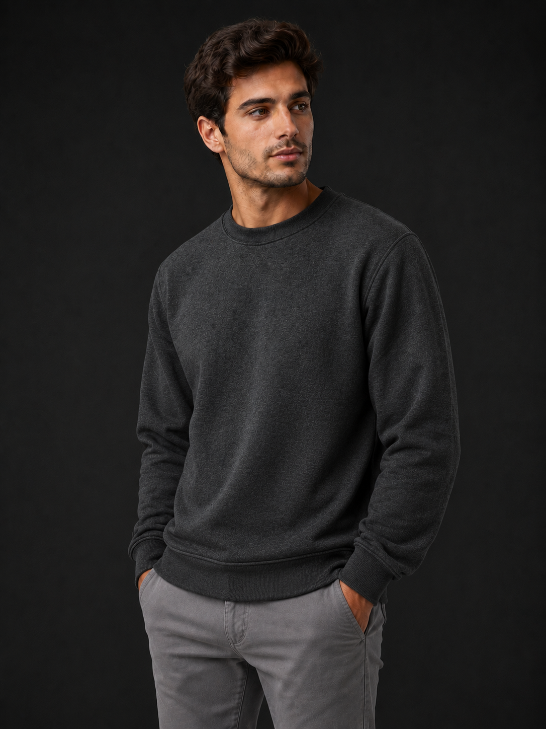 American Style Fleece Sweatshirt