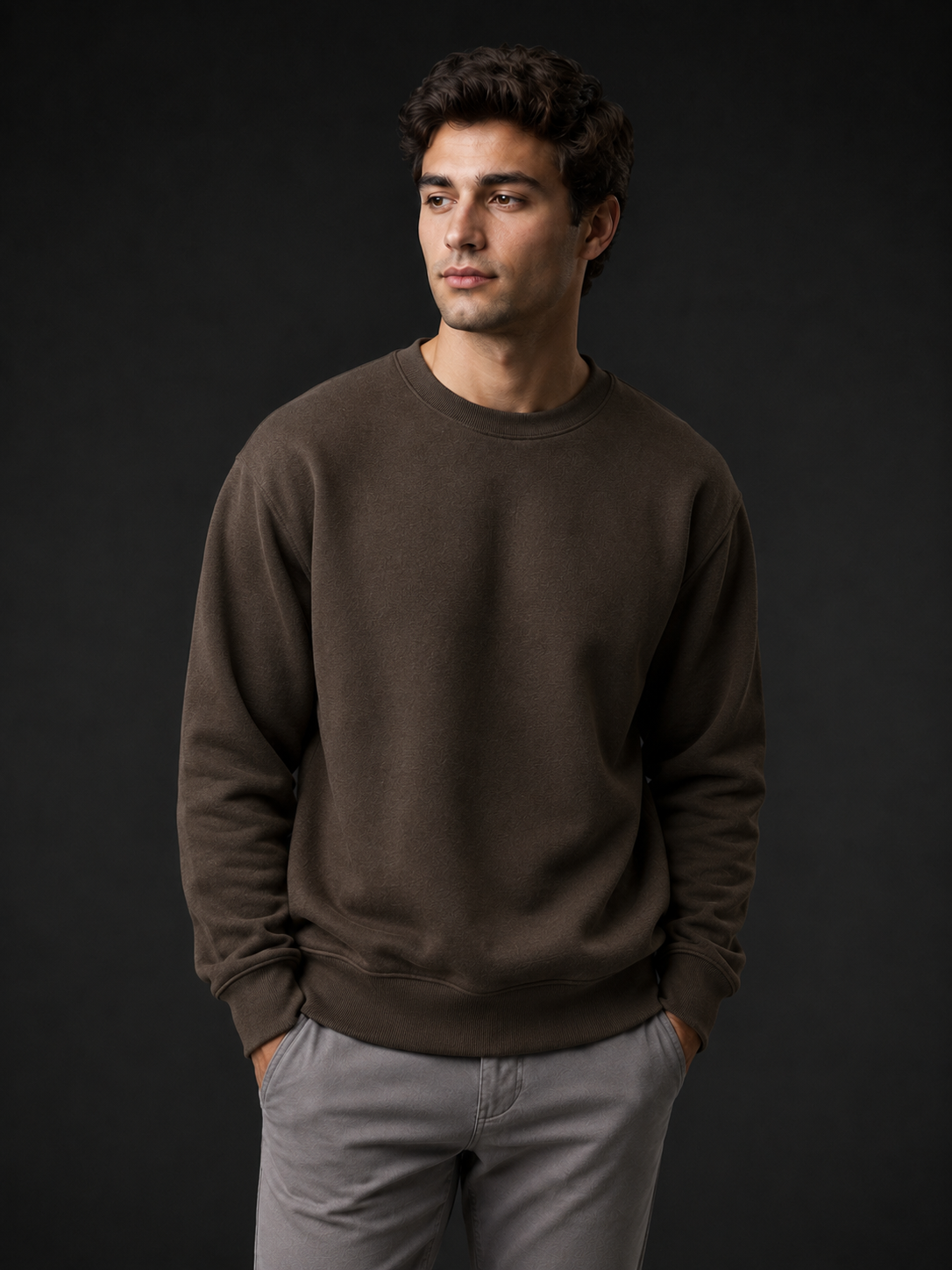 American Style Fleece Sweatshirt