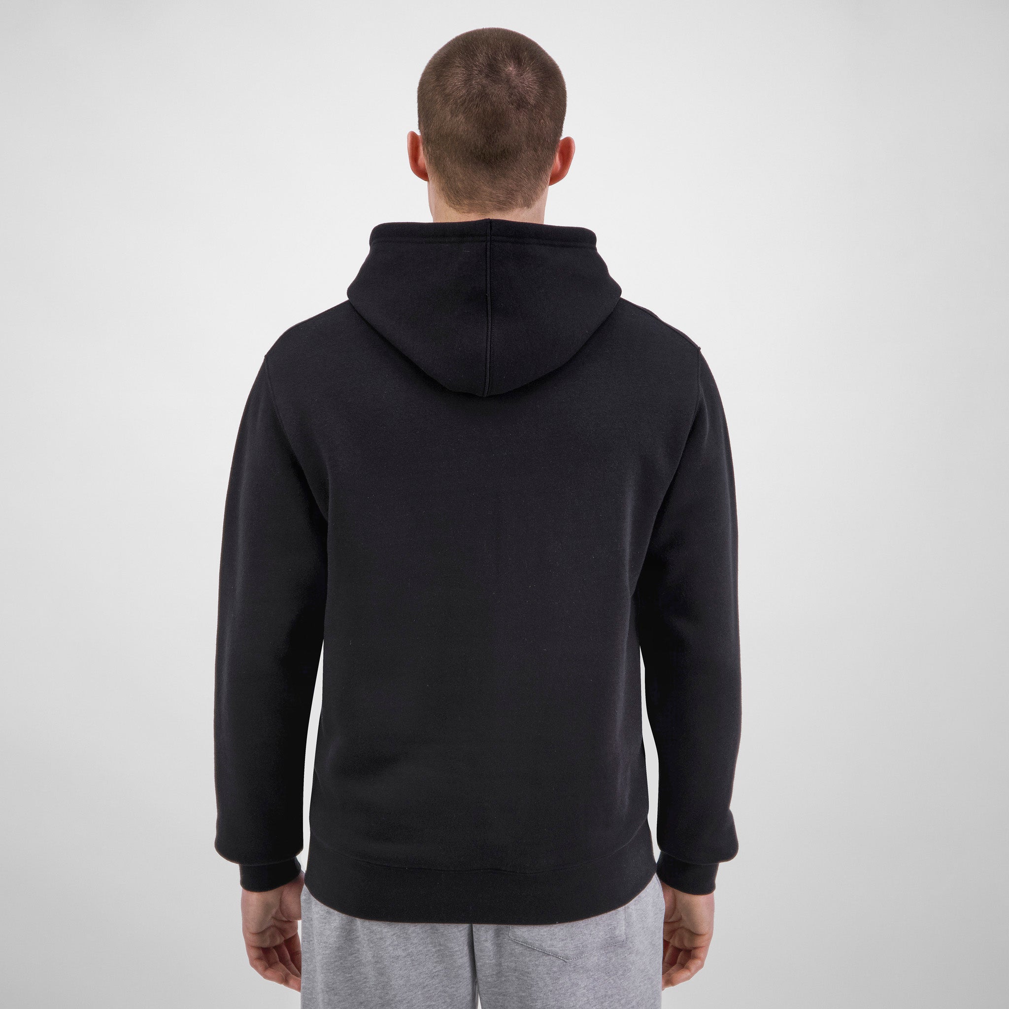 Black Mens Everyday Hoodie product view 3