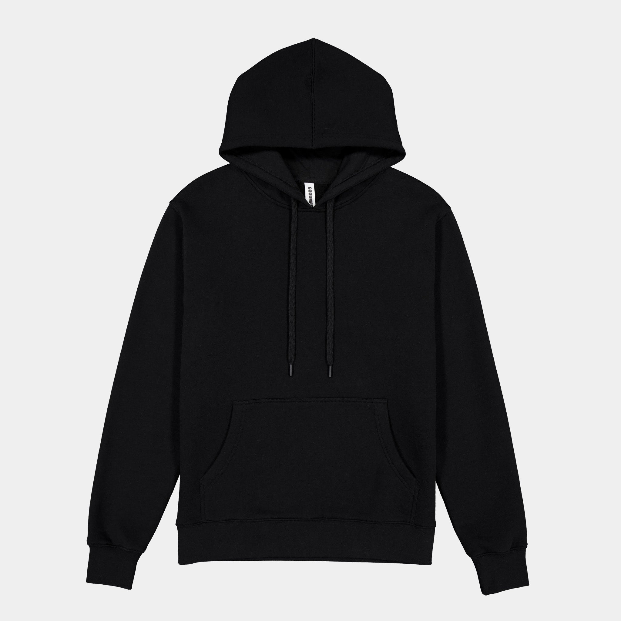 Black Mens Everyday Hoodie product view 5