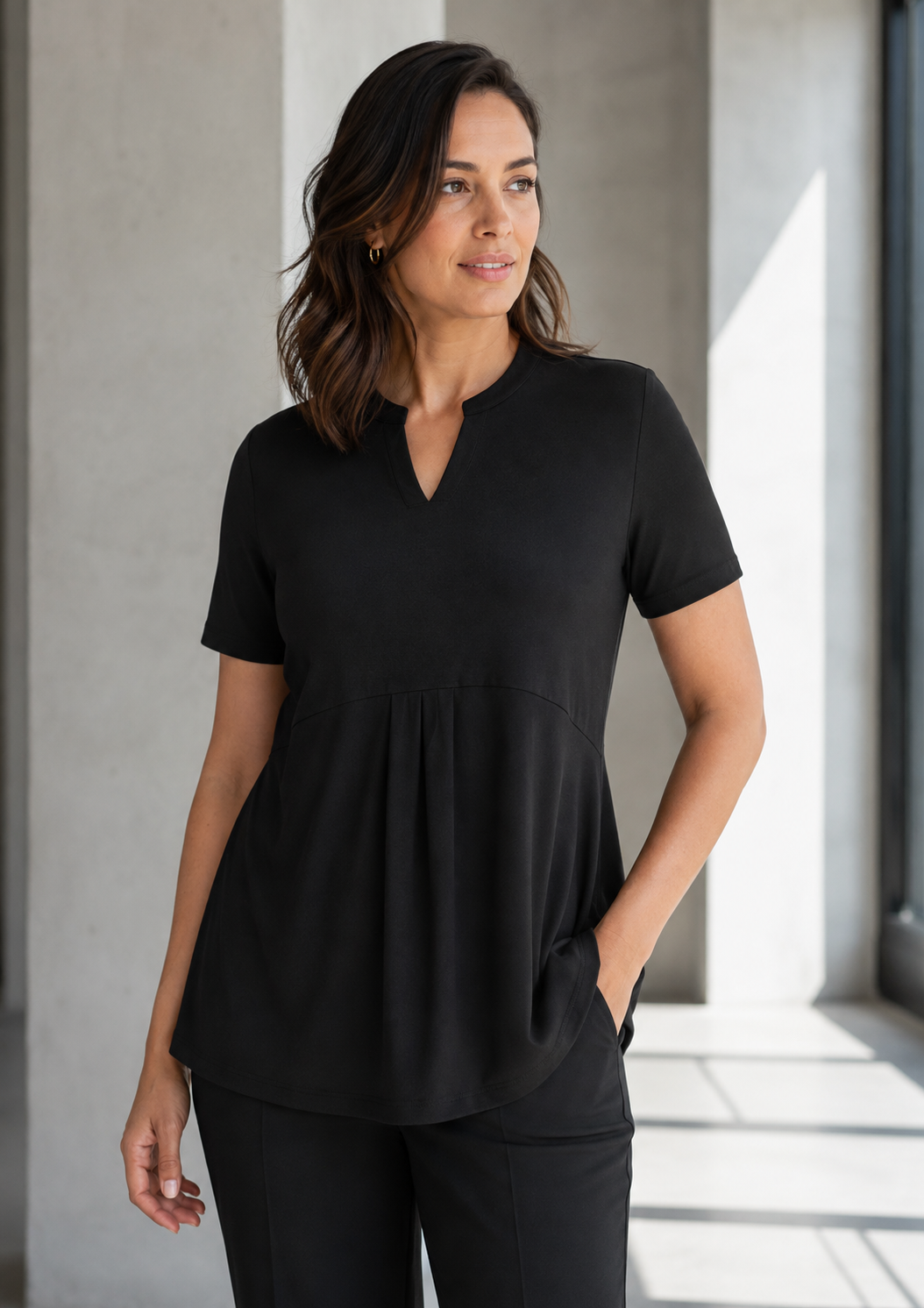 Mali Stretch Tunic T-Top