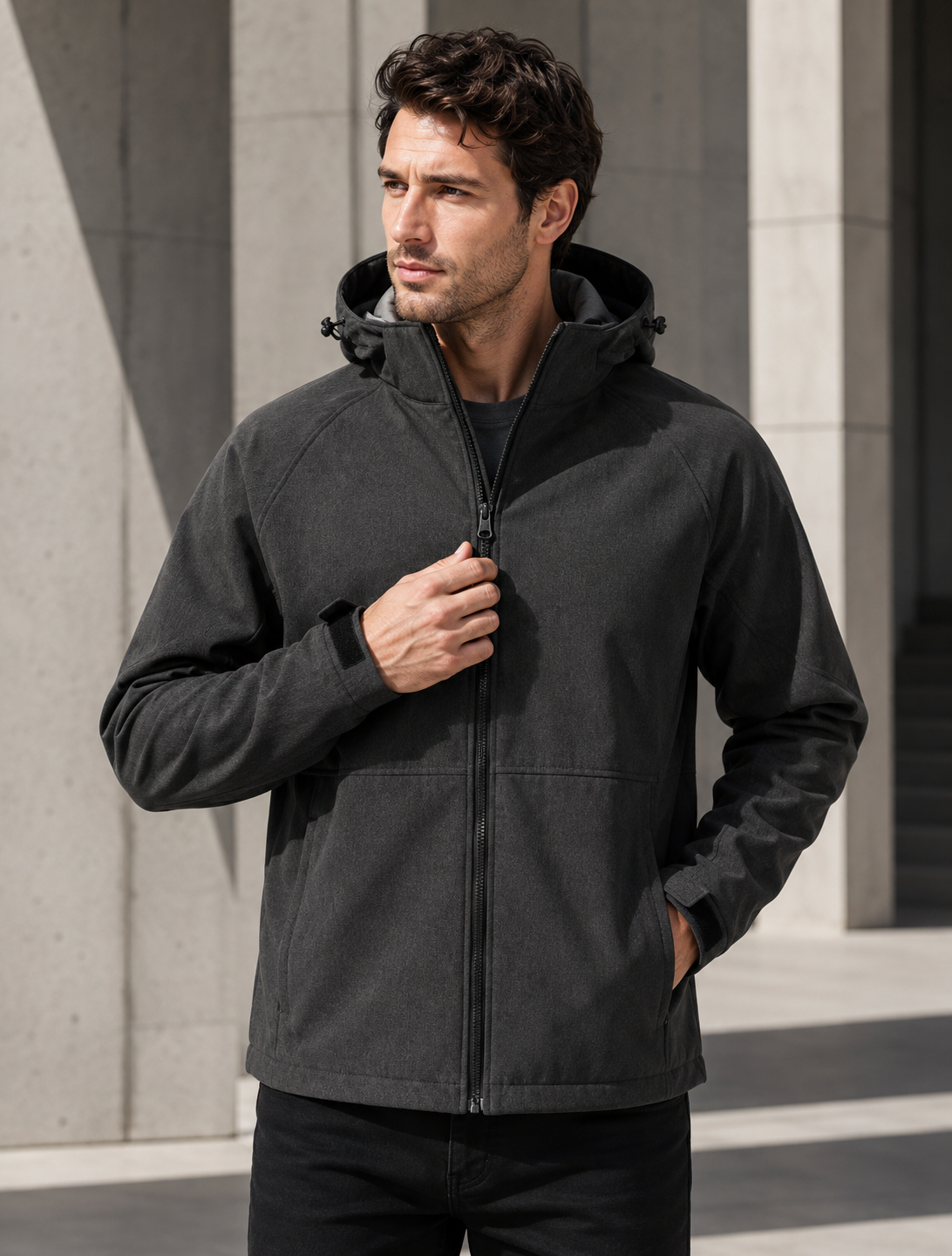 Aspen Softshell Hooded Jacket