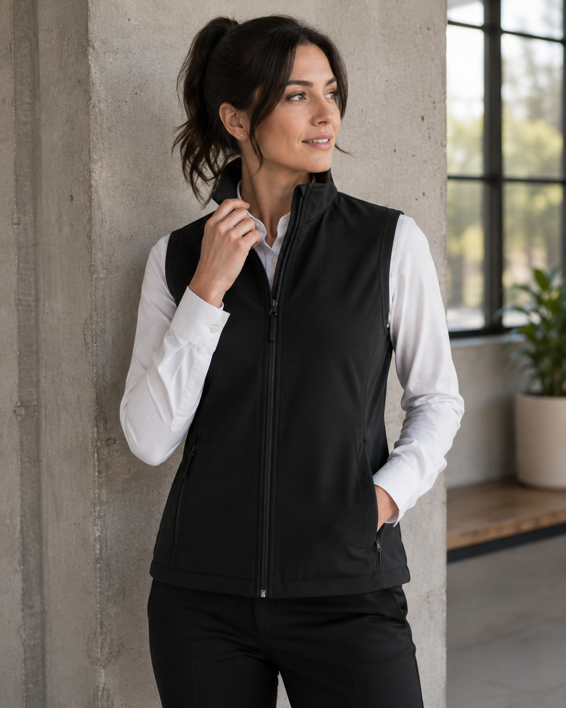Ladies Thredbo Softshell Vest