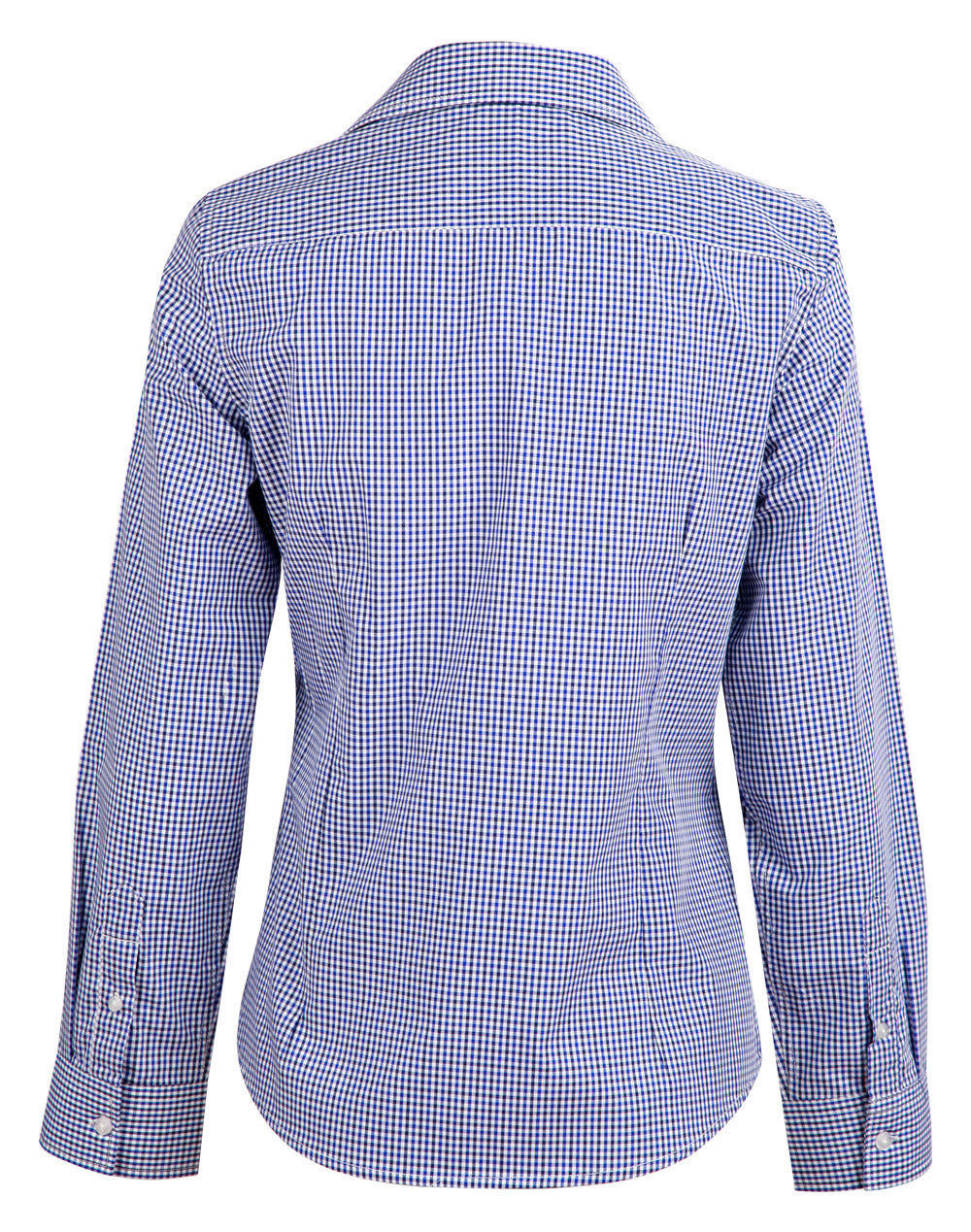 Ladies Multi-Tone Check LS Shirt