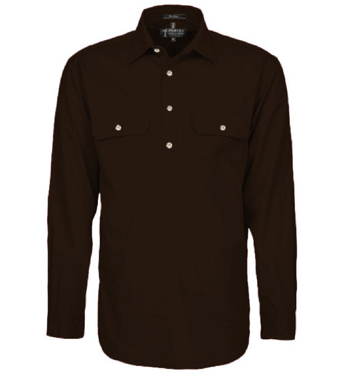 Pilbara Closed Front LS Shirt