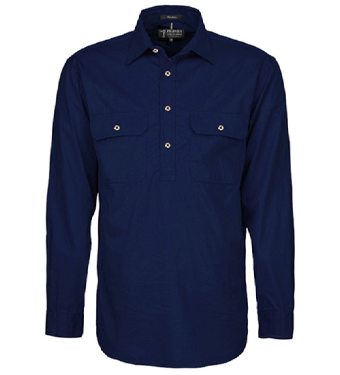 Pilbara Closed Front LS Shirt