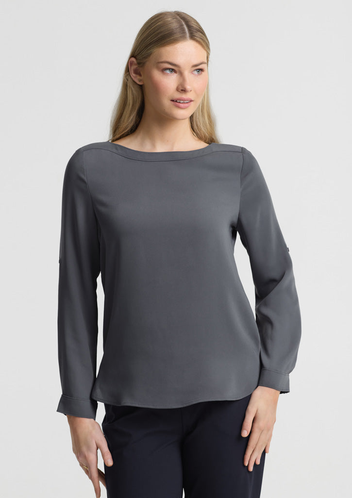Madison Boatneck Blouse