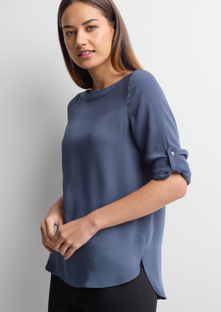 Madison Boatneck Blouse