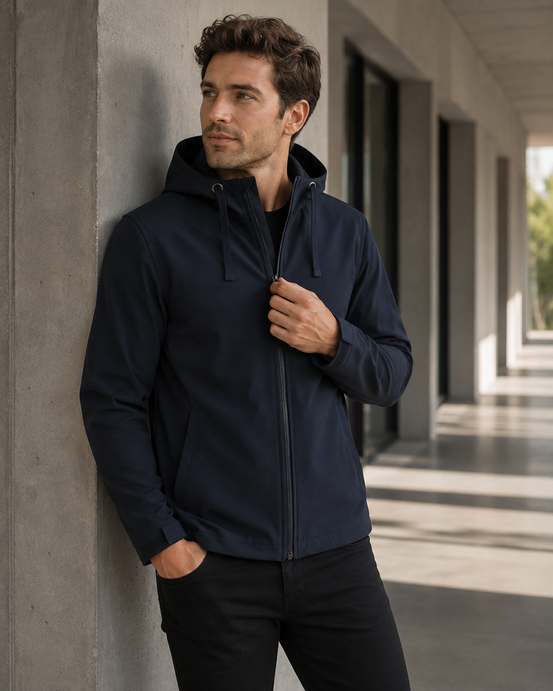Podium 3Layer Hooded Softshell Jacket