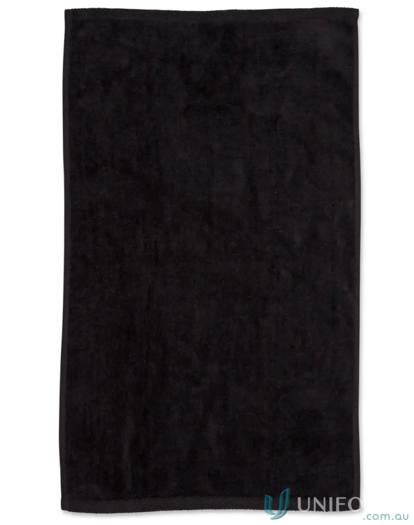 Winning Spirit TW01 Active Towel in black