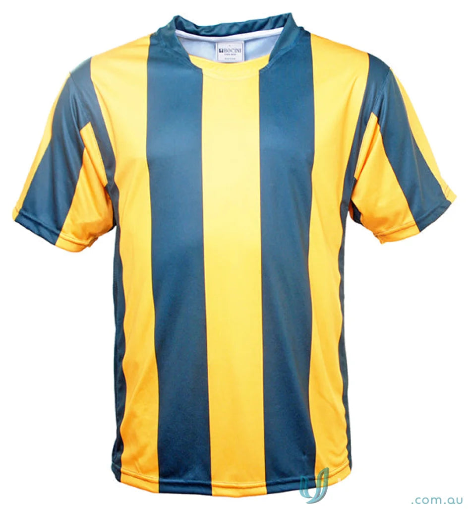 Bocini CT1102 Adult Striped Soccer Jersey