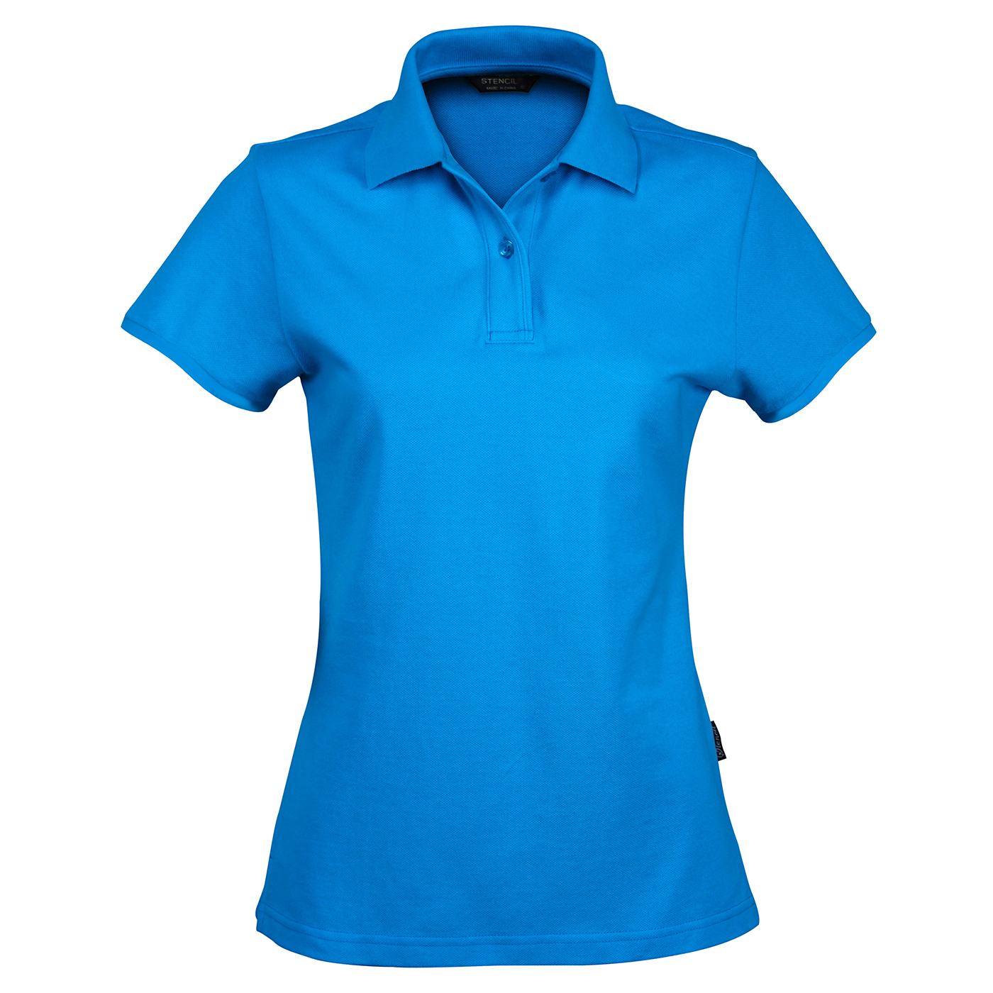 Airlie Premium Ladies short sleeve polo in bright blue pique