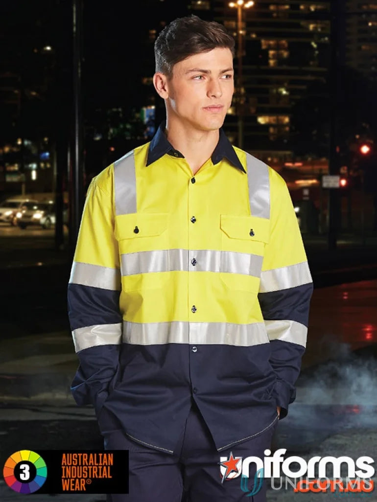 Winning Spirit SW70 AIW Biomotion Light Weight Safety Shirt with Xback Tape