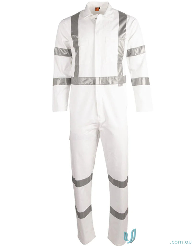 Winning Spirit WA09HV-1 AIW Biomotion Nightwear Coverall with Xback Tape in White