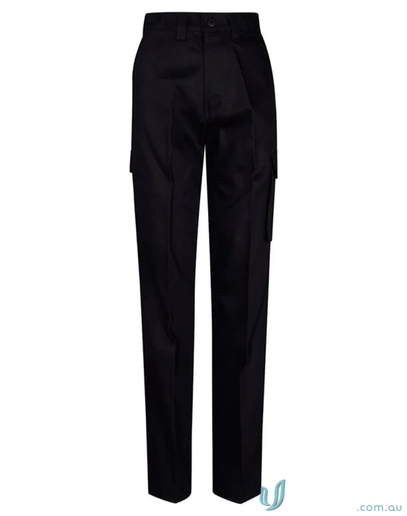 Winning Spirit WP07 AIW Heavy Cotton Pre-Shrunk Drill Pants in Black