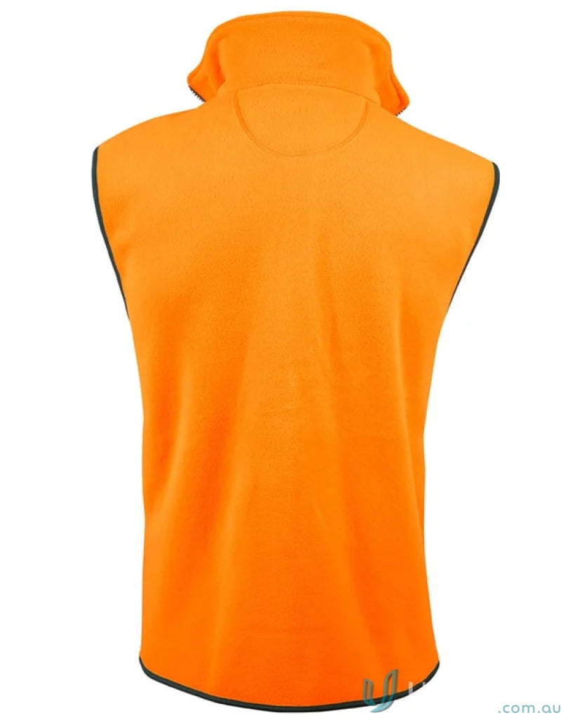 Winning Spirit SW016 AIW HiVis Polar Fleece Vest