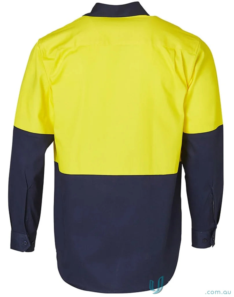 Winning Spirit SW54 AIW Safety Cotton Drill L/S Shirt