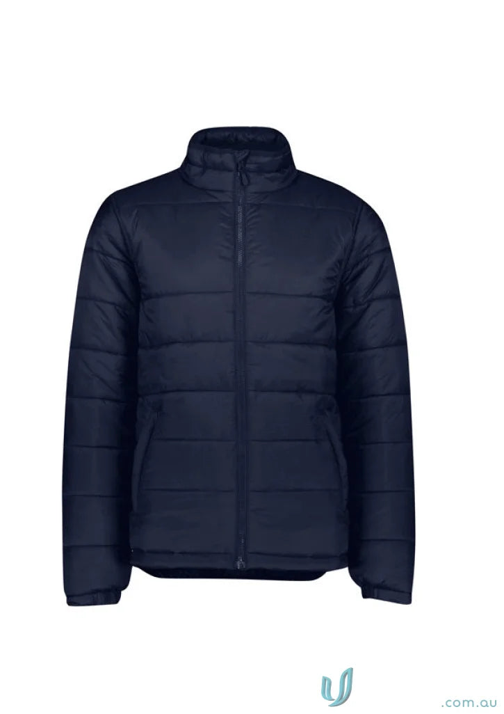Biz Collection J212M Alpine Puffer Jacket in navy