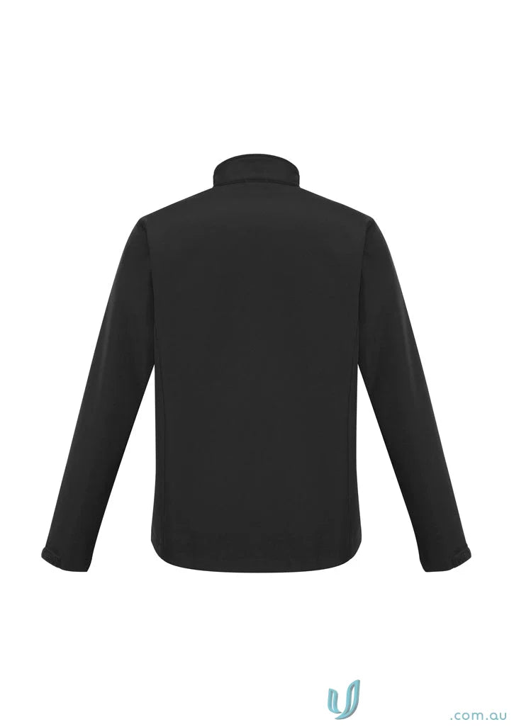 Biz Collection J740M Apex Softshell Jacket in Black