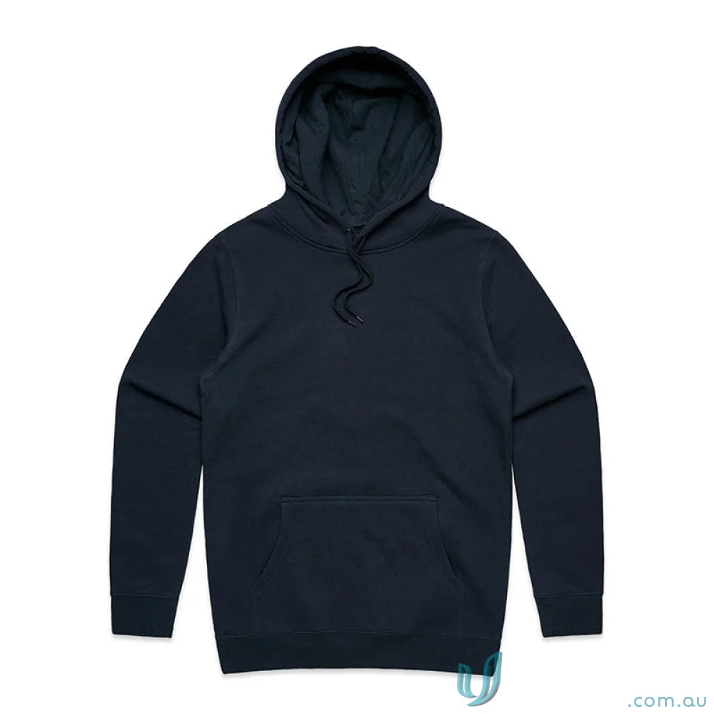 AS 5102 AS Stencil Hoodie in navy