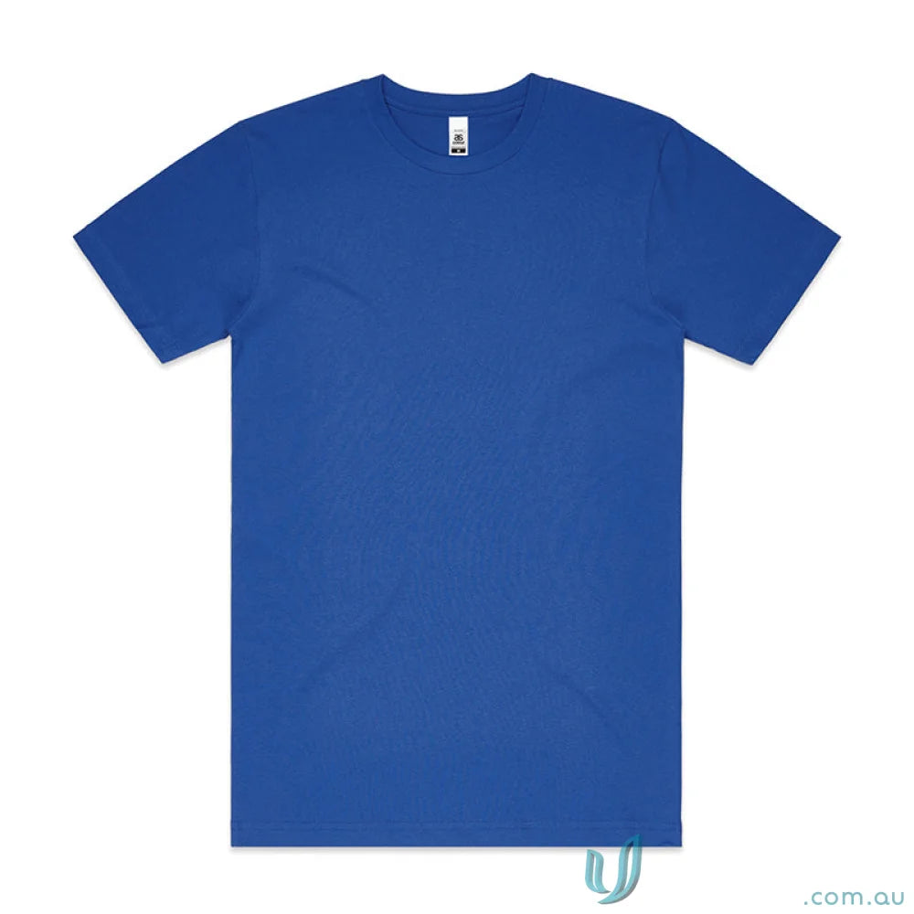 Blue Crew Neck T-Shirt from AS Block Tee, perfect for workwear and uniforms