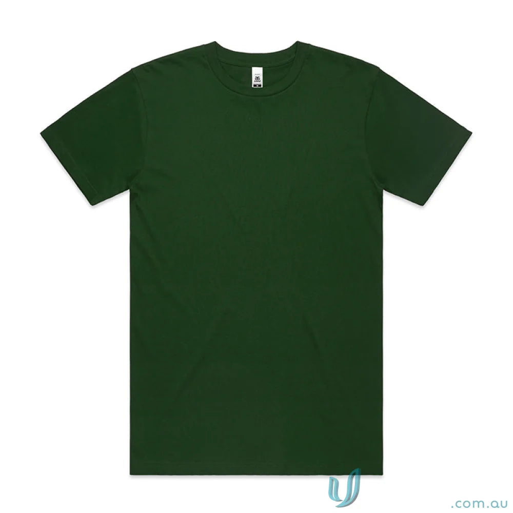 Dark green AS Block Tee T-shirt perfect for workwear or uniforms