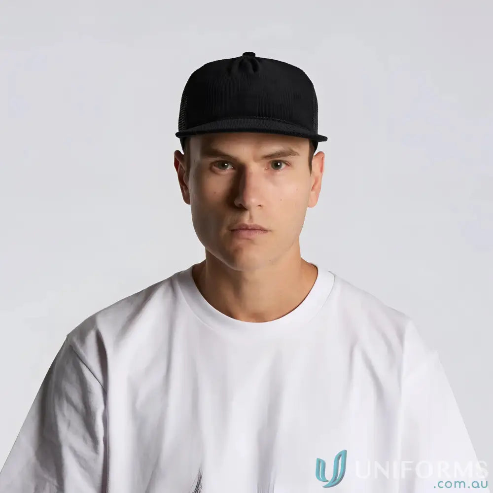 1157 Cap 1157-BLACK-OS Class Cord Trucker Cap