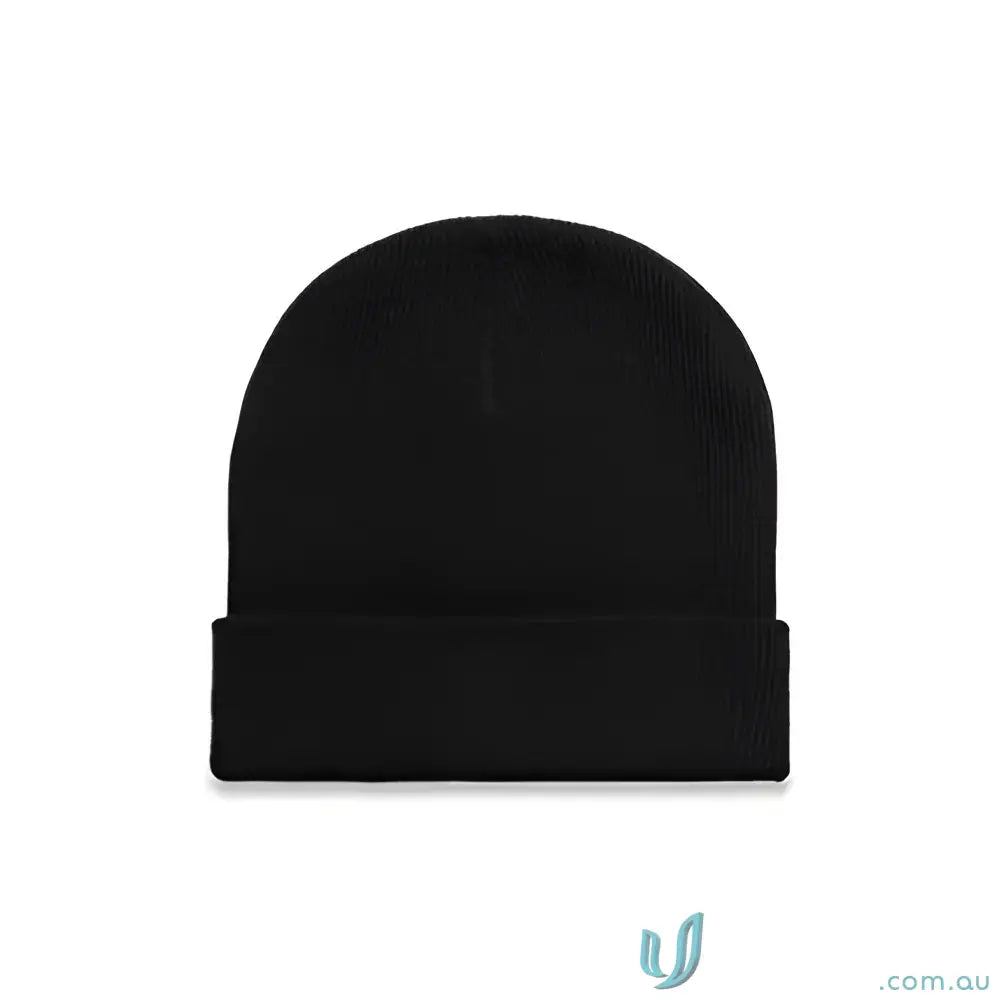 Acrylic Beanie 1107 Cuff Beanie in Black