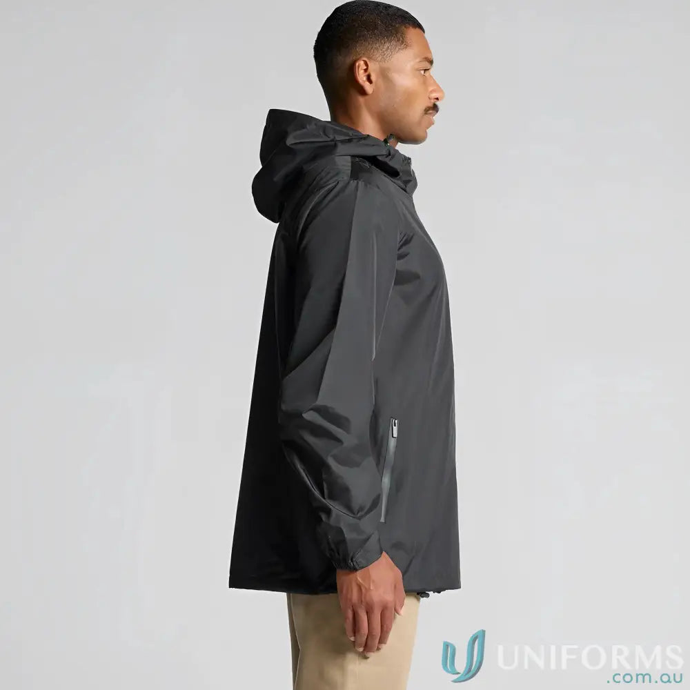 AS 5508-AS AS Section Zip Jacket in Black