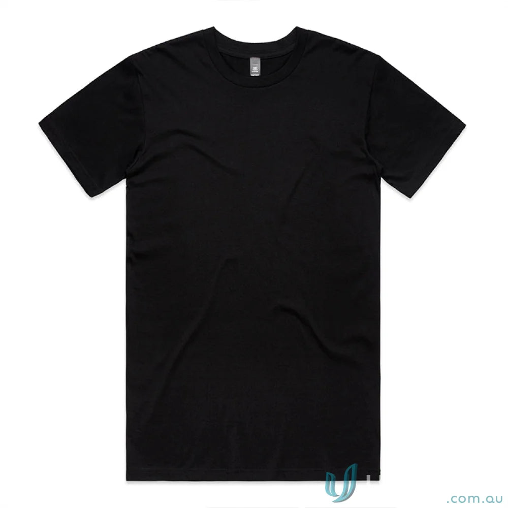 5075-AS 5075 AS Staple PlusTee in black