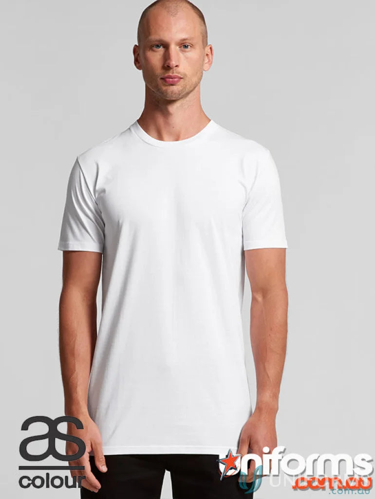 5075-AS 5075 AS Staple PlusTee in white