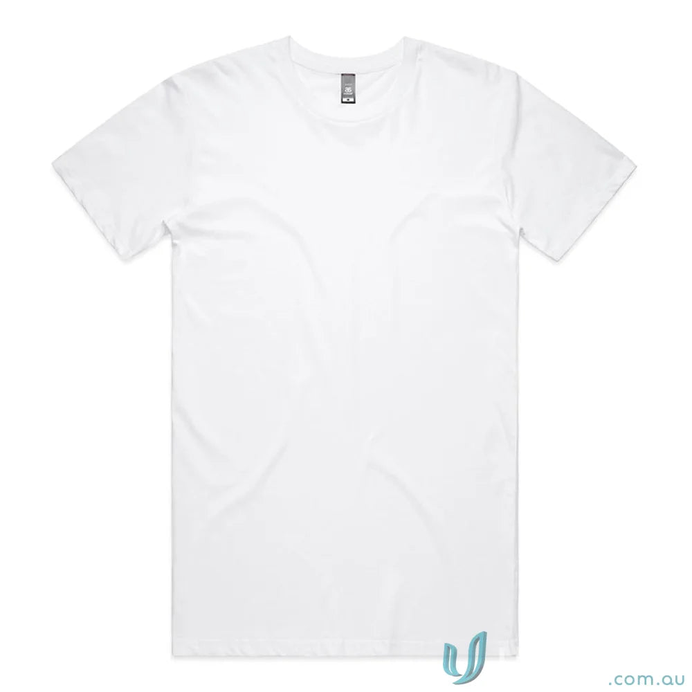 5075-AS 5075 AS Staple PlusTee in white
