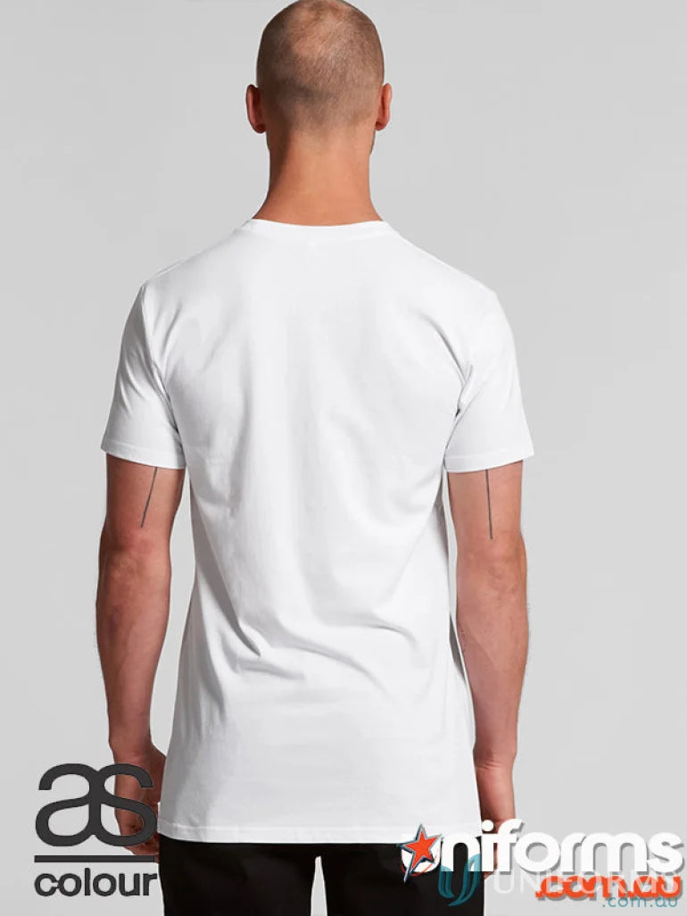 5075-AS 5075 AS Staple PlusTee in white