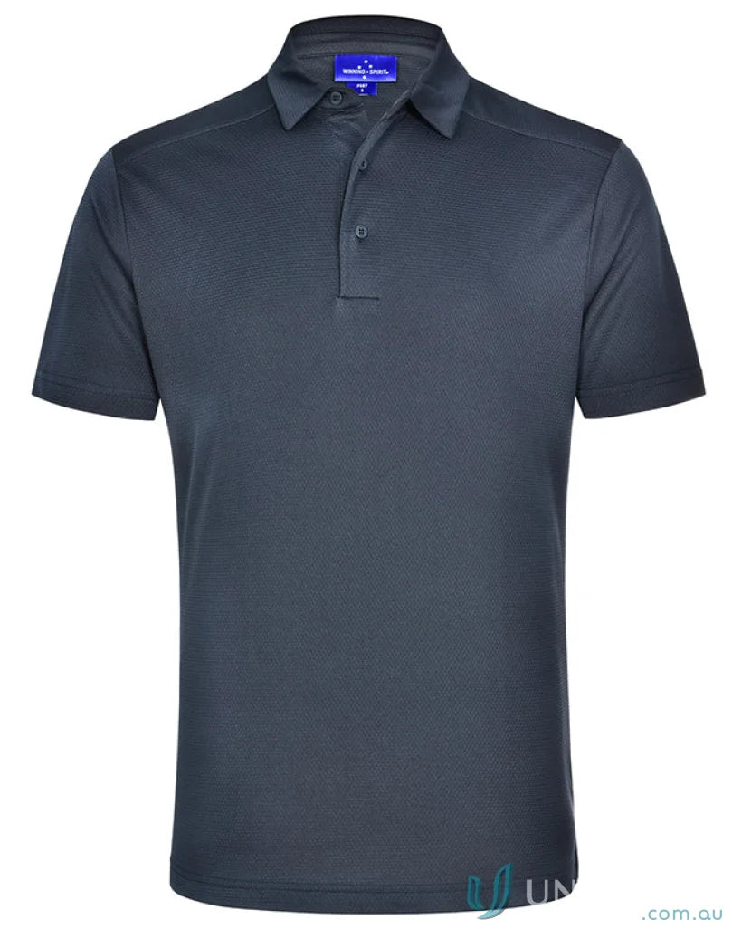 Winning Spirit PS87 Bamboo Corporate Polo in Graphite